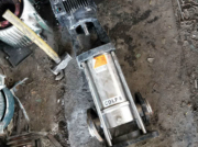 40口徑，配7.5KW電機(jī)，316L材質(zhì)立式多級(jí)泵